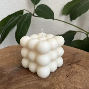 Bougie décorative bubble