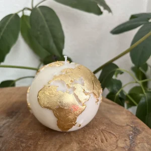 Bougie décorative Map Monde