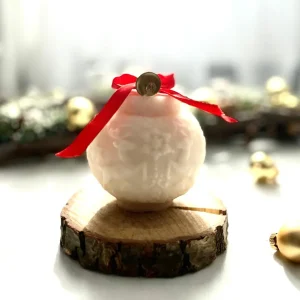 Bougie boule de Noël