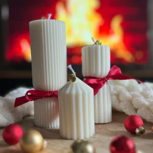 Bougie décorative Pilier
